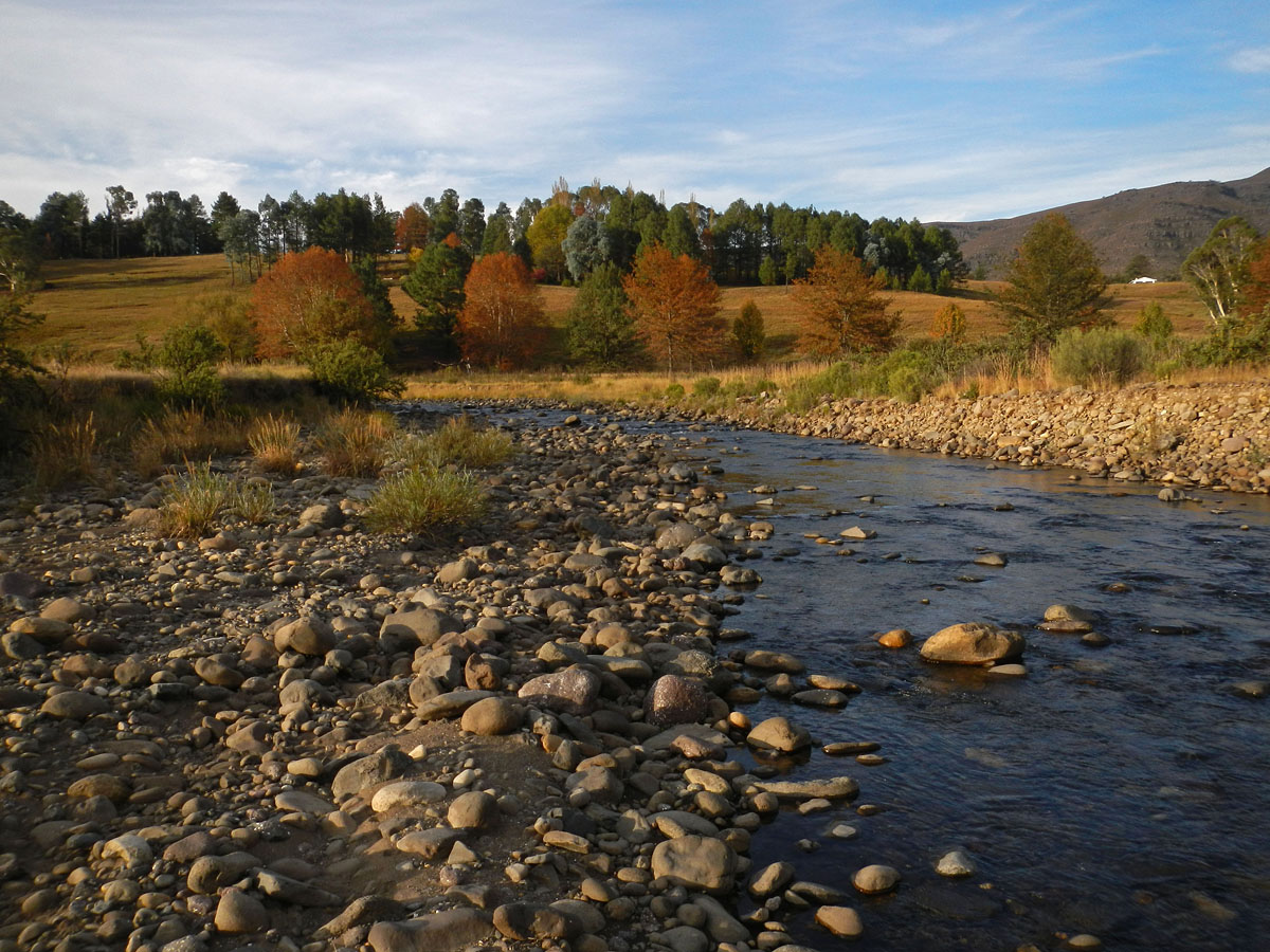 The Umzimkulu River at Castleburn