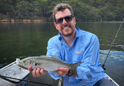 First Fish Off the New (Old) Boat