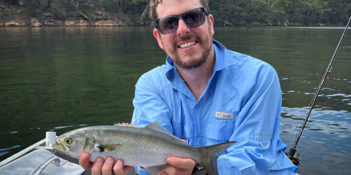 First Fish Off the New (Old) Boat