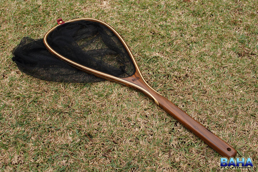 Warren's custom made fly fishing net