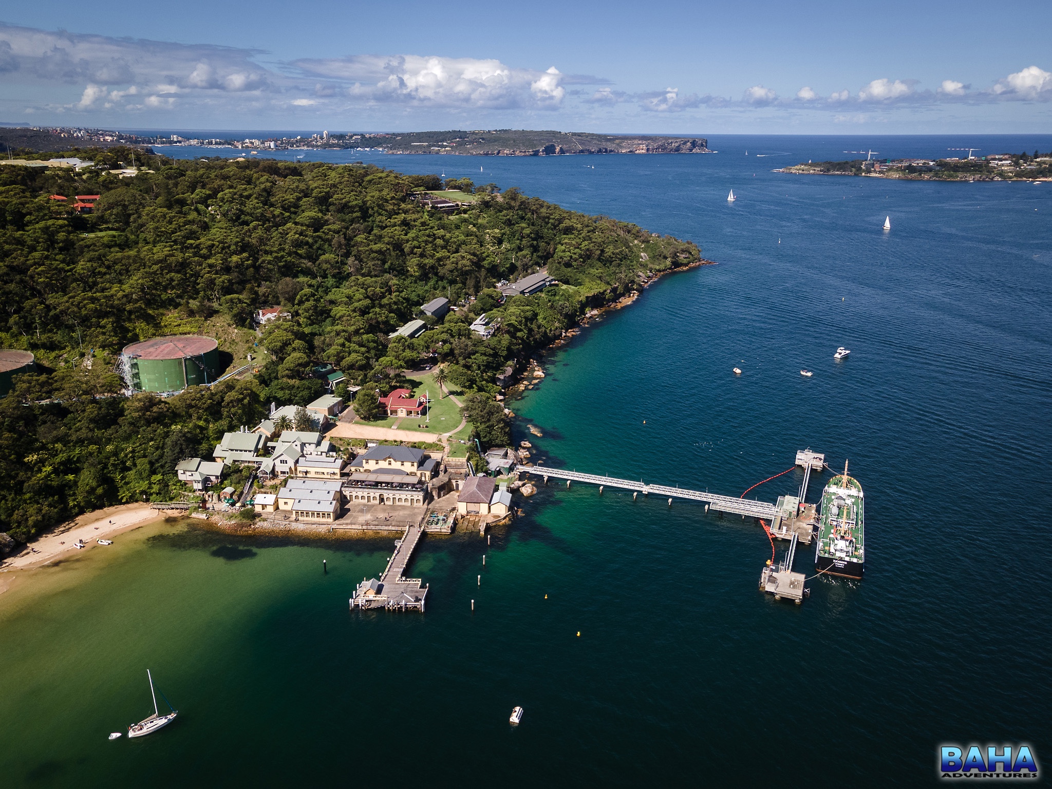 Clifton Gardens from the air