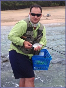 Nick With A Juvenile Kingie